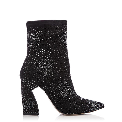 Kora Black Suede Boots