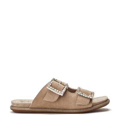 Laccie Stone Suede Sandals