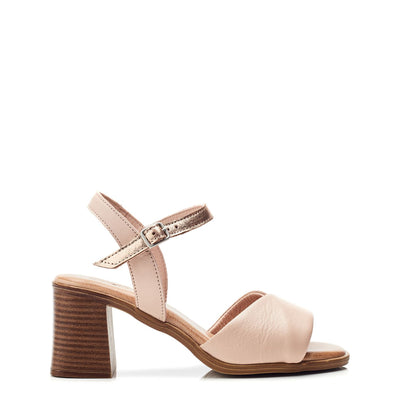 Lanie Cameo Leather Sandals