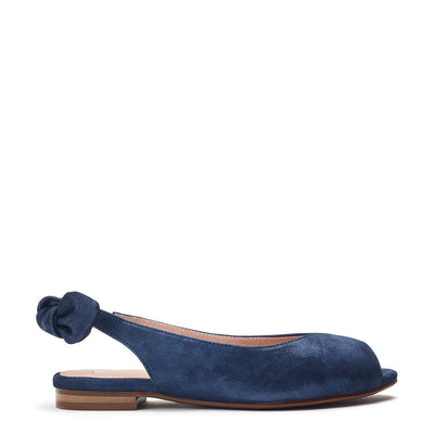 Lavatera Navy Suede Shoes