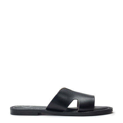 Layana Black Porvair Sandals