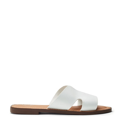 Layana White Porvair Sandals