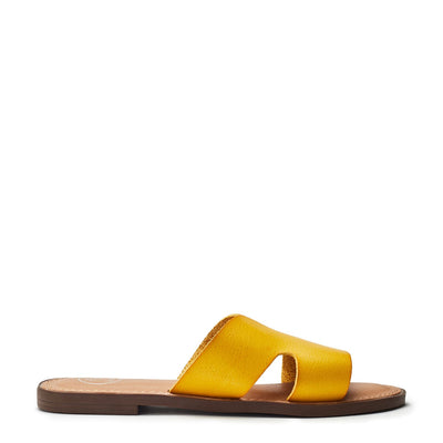 Layana Yellow Porvair Sandals