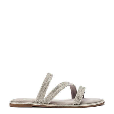 Lilyvalley Silver Porvair Sandals