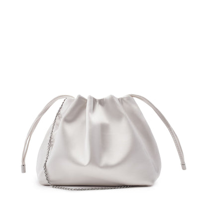 Lotty Bag Off White Satin 