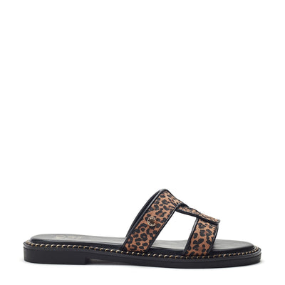 Lupin Leopard Porvair Sandals