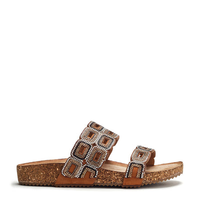 Lynora Camel Porvair Sandals