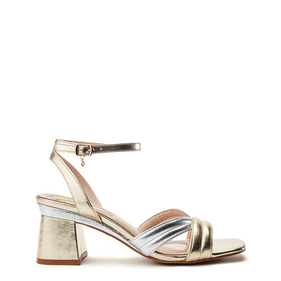 Madelia Gold Porvair Sandals