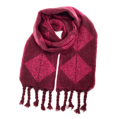Milana Scarf Pink Polyester 