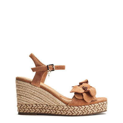 Mistee Tan Suede Sandals