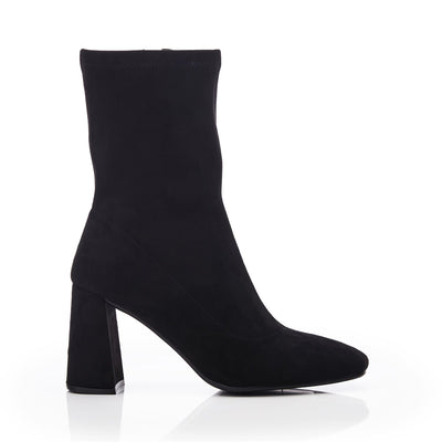 Myler Black Alcantara Alcantara Boots