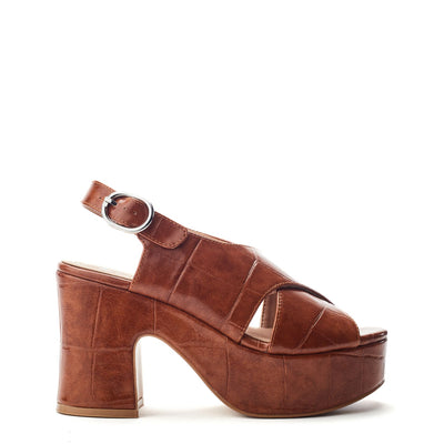 Nakara Tan Mocc Croc Sandals