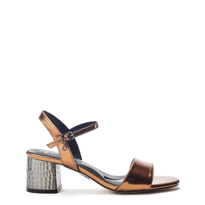 Nareena Gold Porvair Sandals