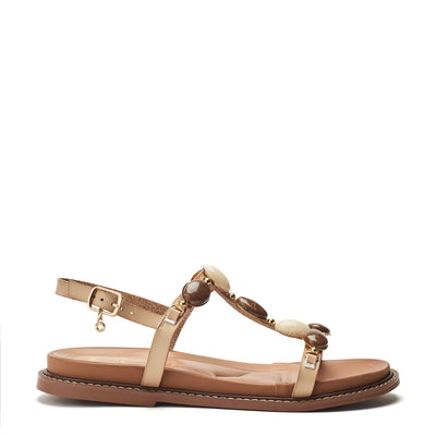 Nicca Off White Porvair Sandals