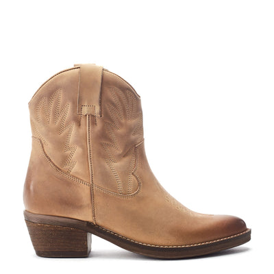 Okuri Stone Leather Boots