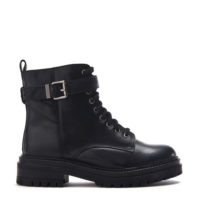 Omola Black Leather Boots