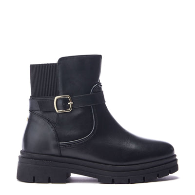 Onnis Black Leather Boots