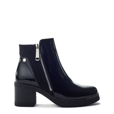 Otella Black Patent Boots