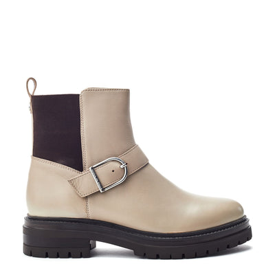 Othelia Stone Leather Boots
