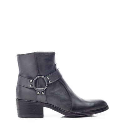 Otta Dark Pewter Leather Boots