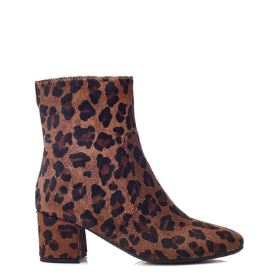 Otto Leopard Suede Boots