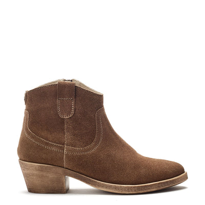 Ovaline Beige Suede Boots