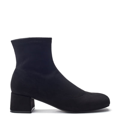 Ozzina Black Alcantara Alcantara Boots