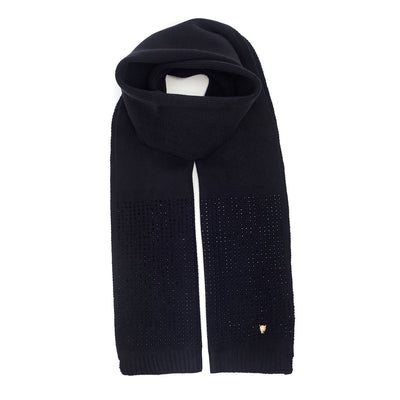Paloma Scarf Black Polyester 