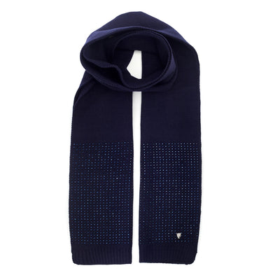 Paloma Scarf Navy Polyester 