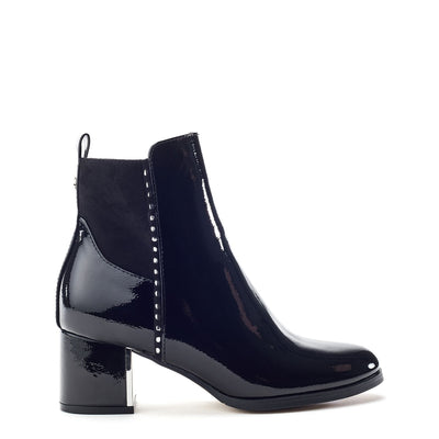 Panora Black Patent Boots
