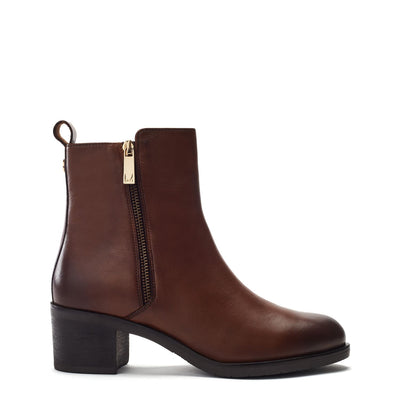 Patricio Tan Leather Boots