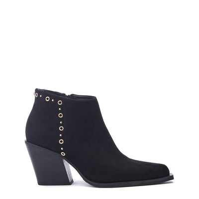 Penza Black Alcantara Alcantara Boots