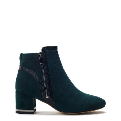 Pesar Green Alcantara Boots