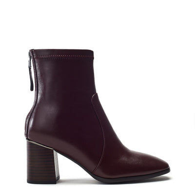 Petras Burgundy Porvair Boots