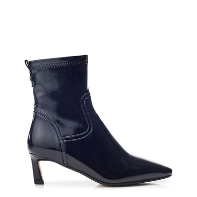 Petuniah Black Patent Boots