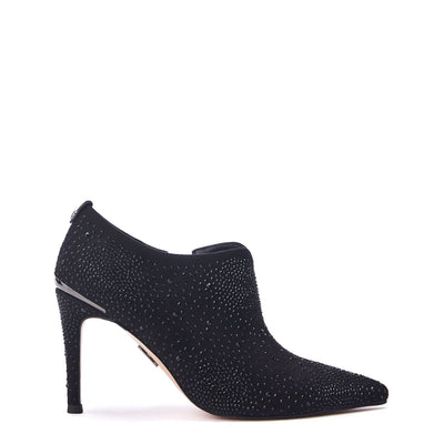 Quene Black Alcantara Boots