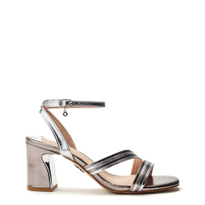 Raela Silver Porvair Sandals