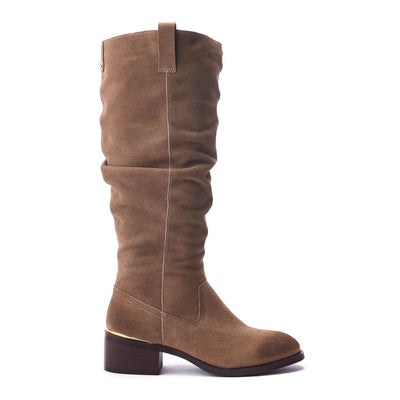 Raissa Taupe Suede Boots