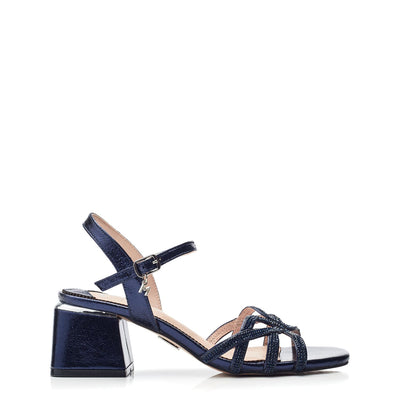 Rihannon Navy Porvair Sandals