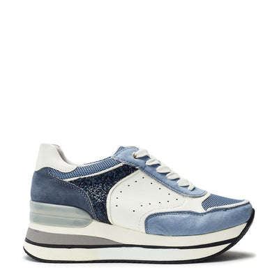 Salani Blue Porvair Trainers