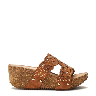 Salvia Camel Porvair Sandals