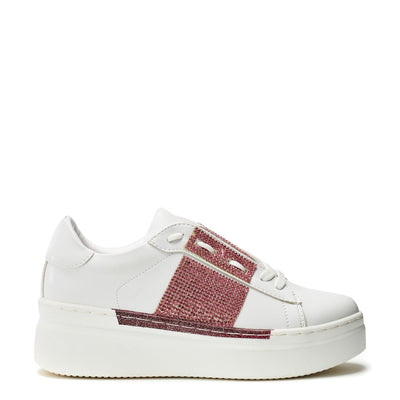 Sanyra Red Porvair Trainers