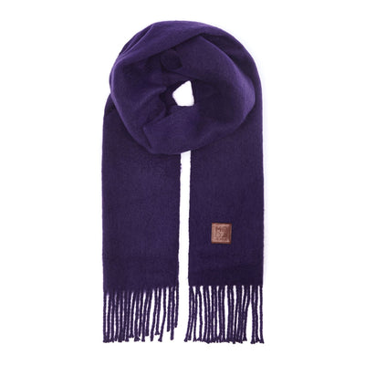 Sareyahscarf Purple Textile 