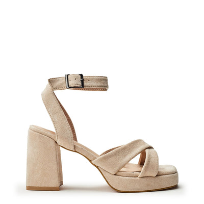 Sarie Beige Porvair Sandals