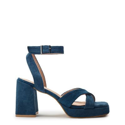 Sarie Blue Porvair Sandals