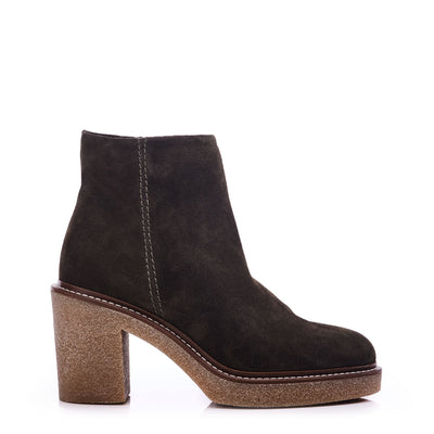 Sh Casero Olive Suede Boots