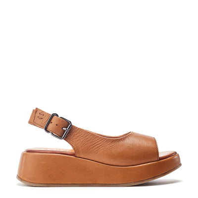 Sh Gorge Tan Leather Sandals
