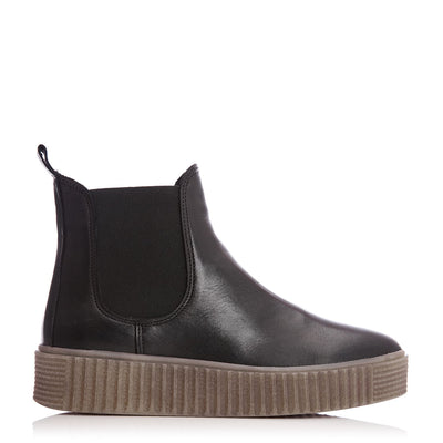 Sh Illom Black Leather Boots