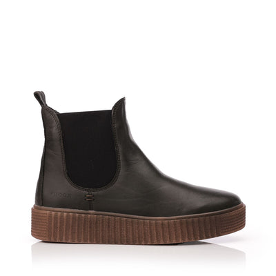 Sh Illom Olive Leather Boots