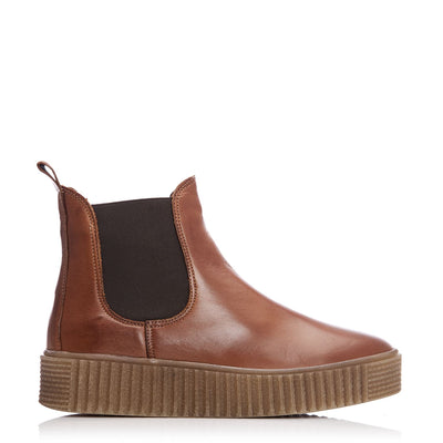 Sh Illom Tan Leather Boots